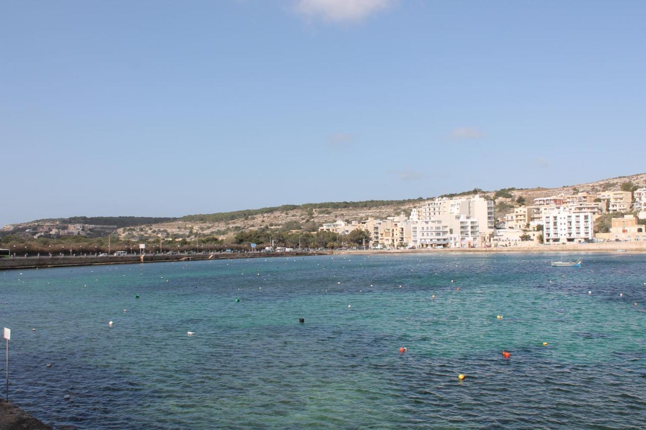 Bayview 2 Bedroom Seaview Apartment With Large Terrace With Panoramic Views - By Getawaysmalta San Pawl il-Baħar Zewnętrze zdjęcie